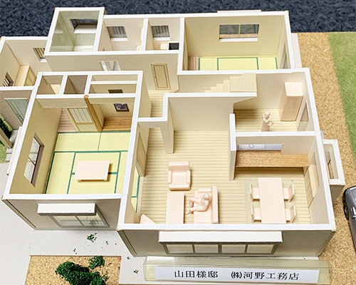 パートナーとの開運住宅設計例4
