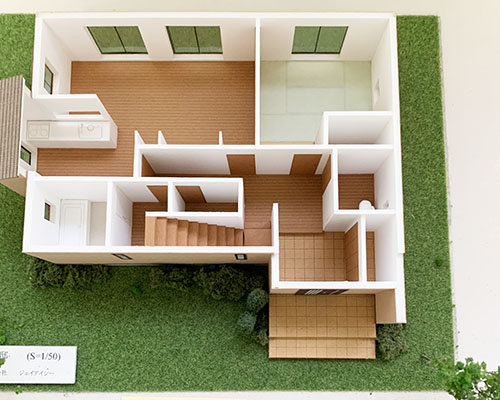パートナーとの開運住宅設計例5